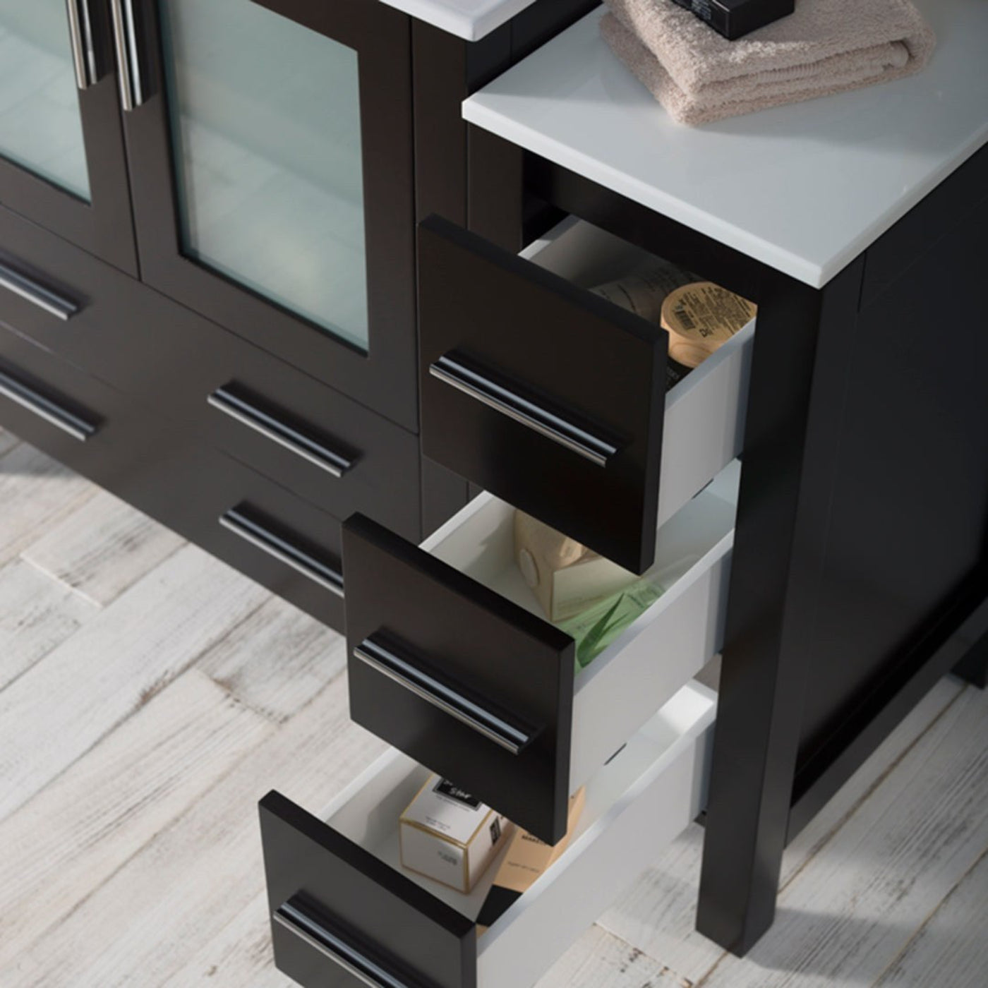 Blossom Sydney 42 Inch Vanity with Side Cabinet - V8001 42 01