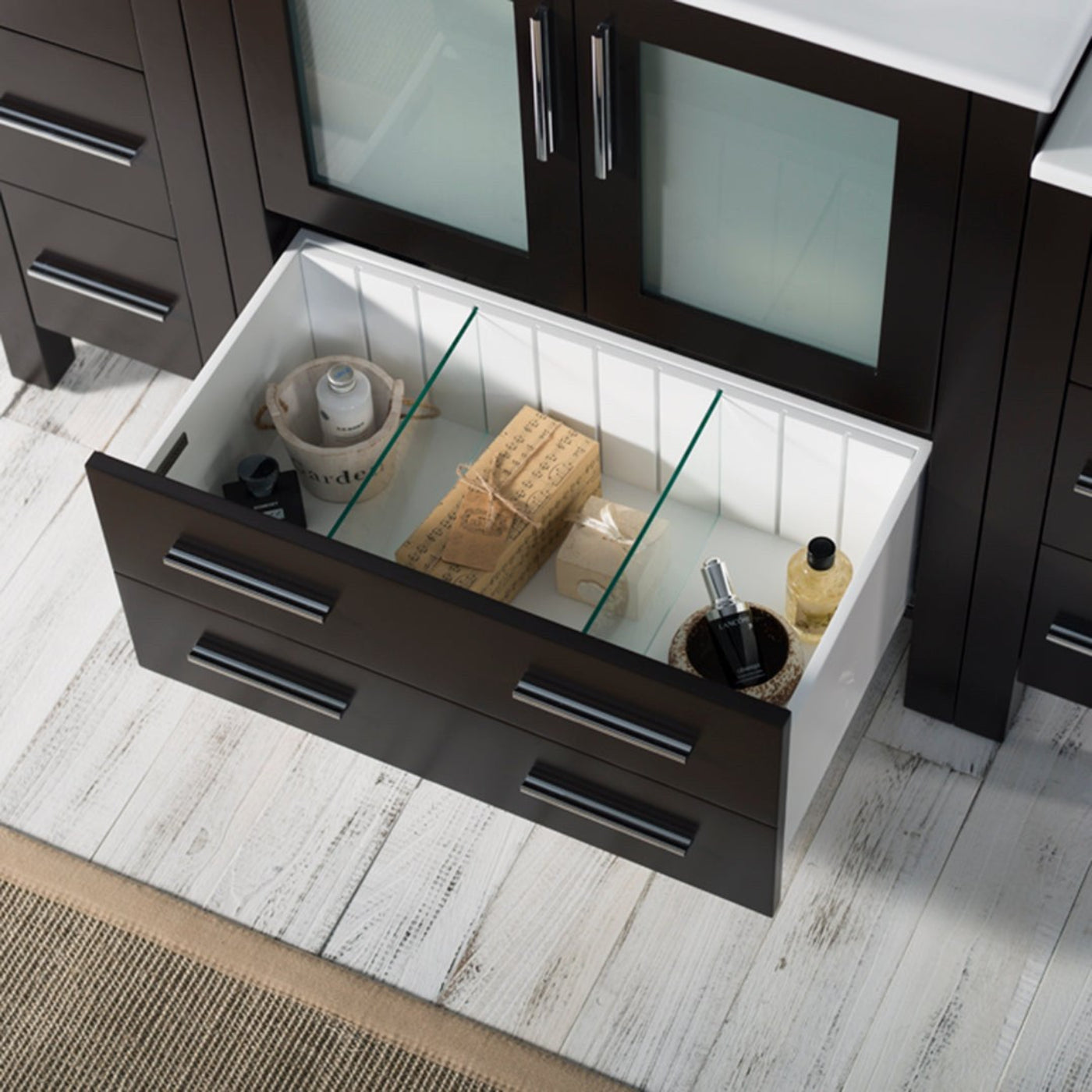 Blossom Sydney 54 Inch Bathroom Vanity with Side Cabinet - V8001 54 01
