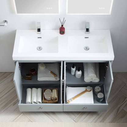 Blossom Lyon 48 Inch Bathroom Vanity – Double Sinks - V8023 48 01D