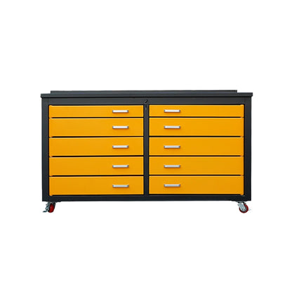 Chery Industrial 6ft Heavy Duty Mobile Workbench with 10 Drawers - WW000196