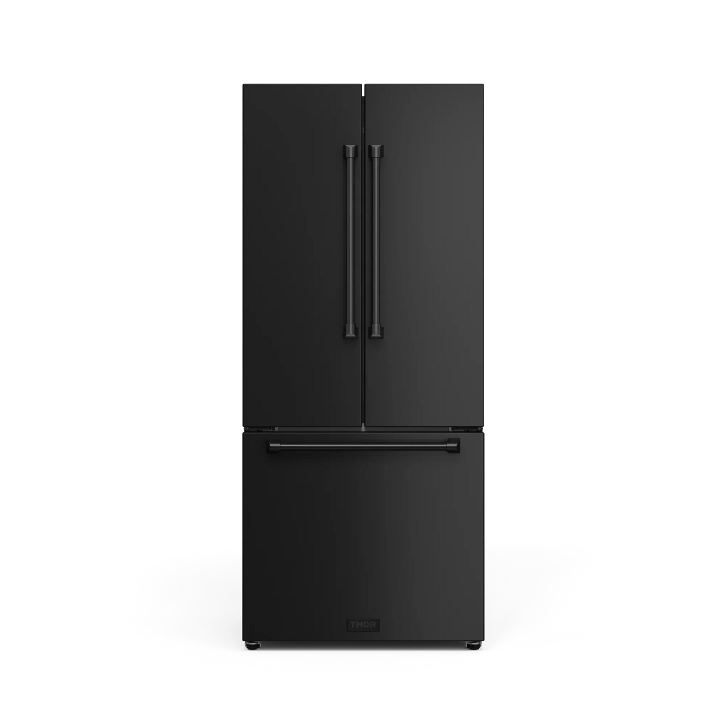 Thor Kitchen 30 Inch 17.5 cu ft French Door Counter Depth Refrigerator with Ice Maker | Gordon Ramsay Series - RF3017FFD00