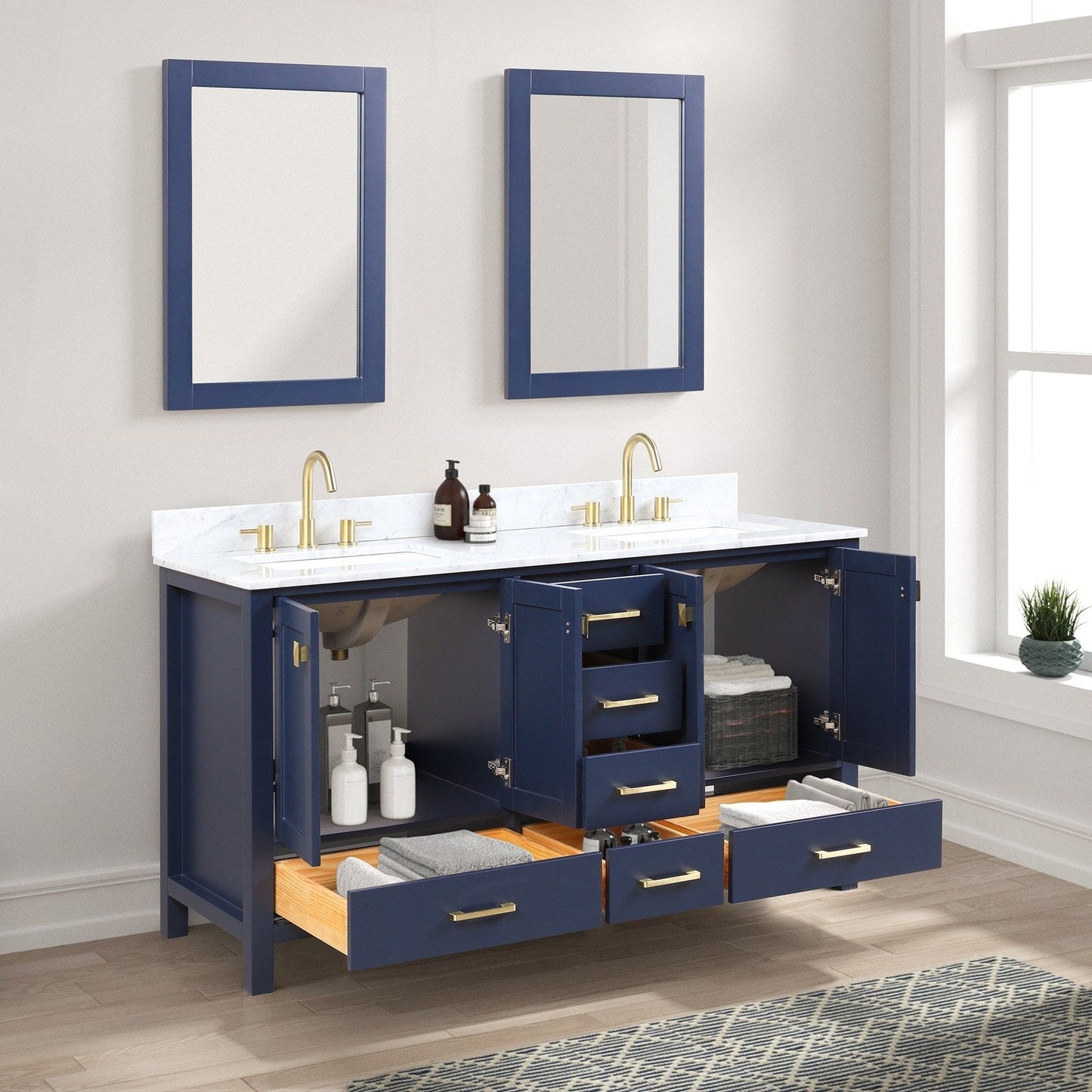Blossom Geneva 60″ Bathroom Vanity - V8026 60 01
