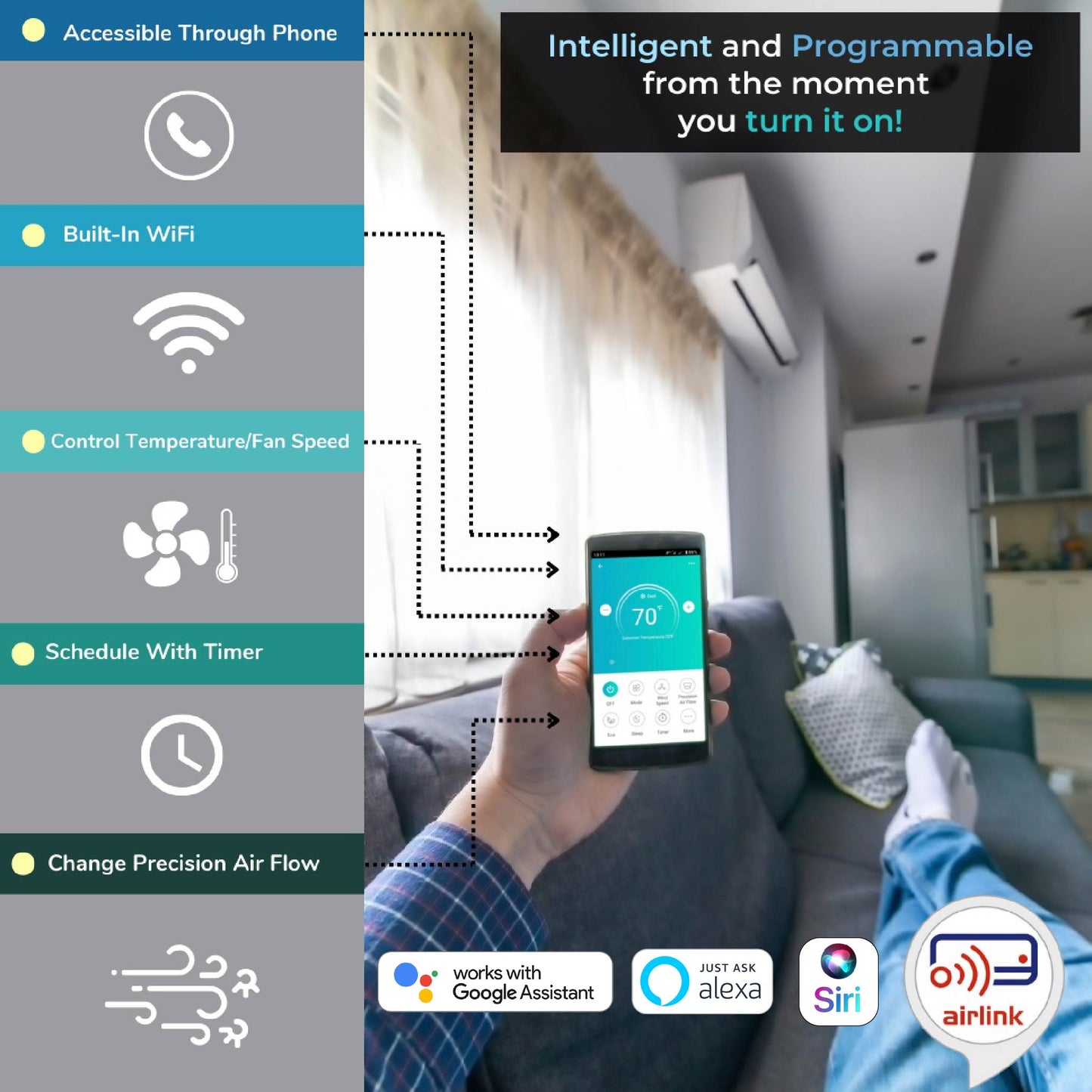 Pioneer Dual Split 24000 BTU 2-Ton Quantum Ultra Wi-Fi 24 SEER2 Energy-Star Multi (2) Zone Wall Mount Air Conditioner Heat Pump 230-Volt - WYT030GLSI24M3-12W-12W