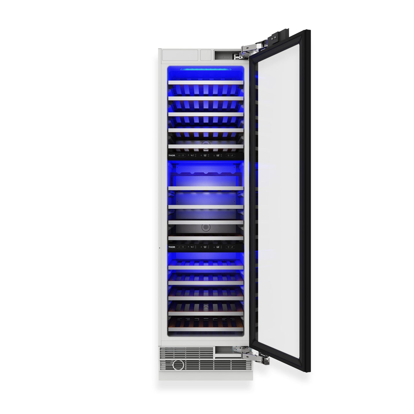 Thor Kitchen 24-inch Built-in Column Wine Cooler, Stainless Steel Panel Ready - XRF24CWC-SS