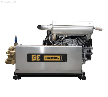 BE Power Equipment Truck Mounted Pressure Washer Honda Engine 3500 Psi 8 gpm - PowerGen USA - B3524HTBG