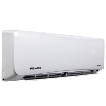 Pioneer 24,000 BTU 18 SEER2 Ductless Mini-Split Inverter+ Air Conditioner Heat Pump System Full Set 230V - WYS024GMFI20RL-10