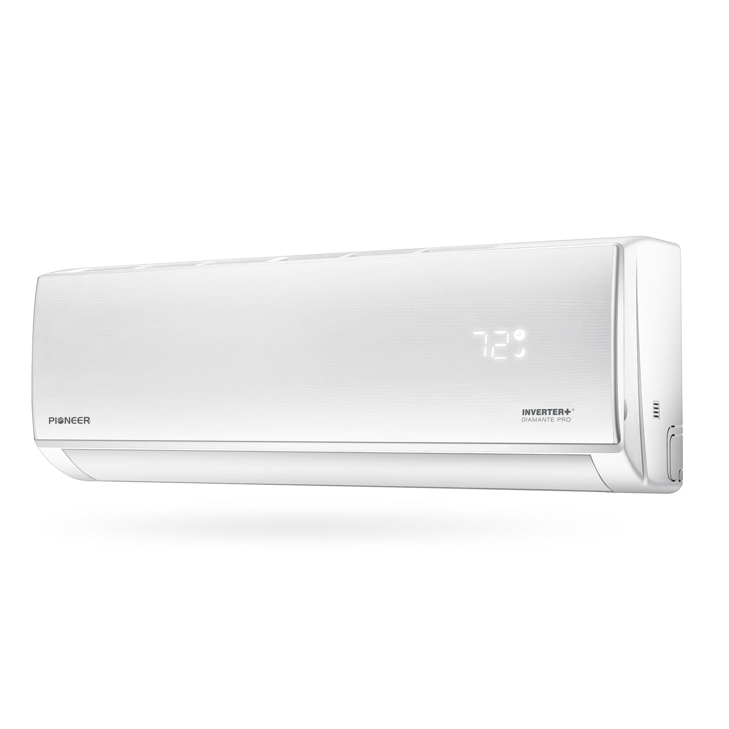 Pioneer Diamante Pro 24,000 BTU 21 SEER2 230V High-Wall Ductless Mini-Split Air Conditioner Inverter Heat Pump with 16 Ft. Kit - WYT024GLSI20RL